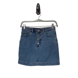 Revolve Denim Skirt